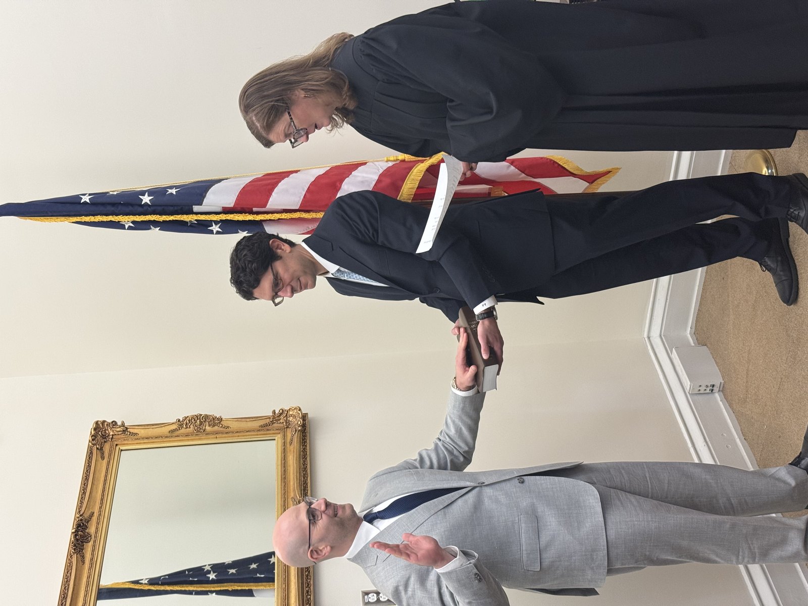 Stephen Miran sworn in as governor the day before the meeting, on leave from the White House