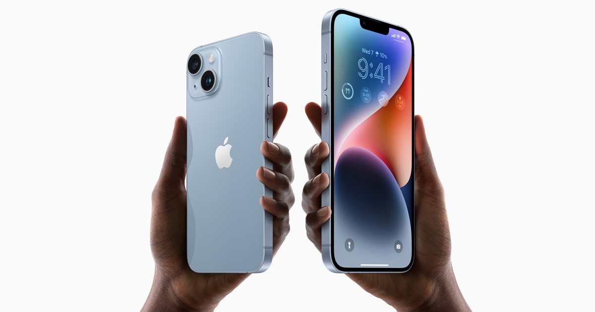 iPhone 14 adds satellite SOS and crash detection; the 14 Pro gets the Dynamic Island and a 48MP camera