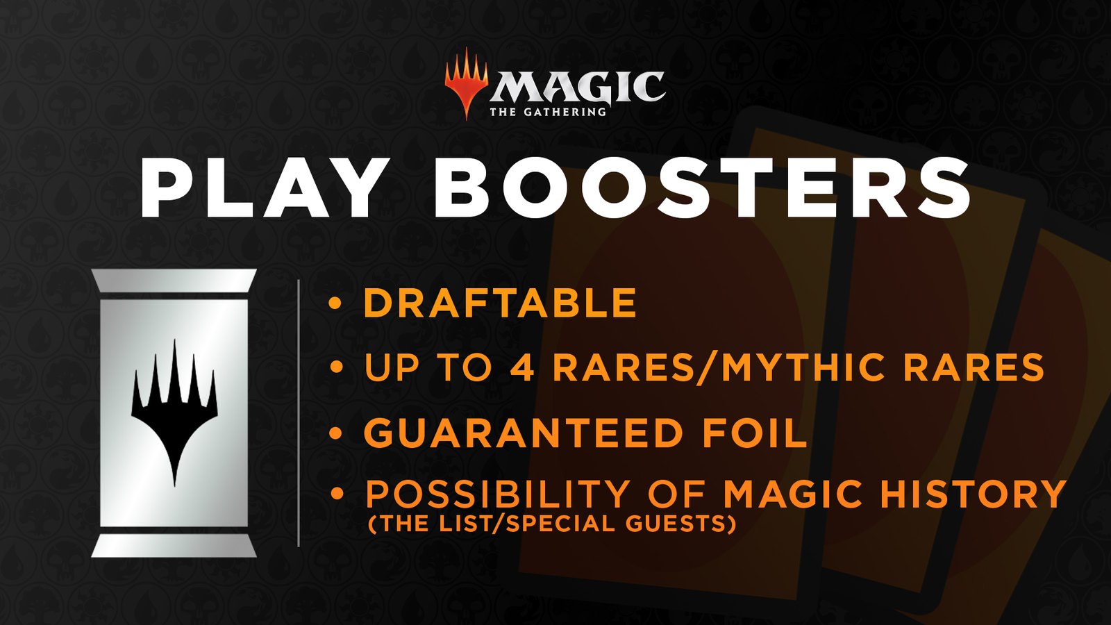 Wizards announced Play Boosters
