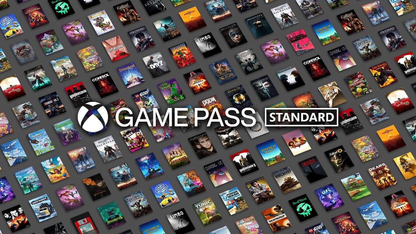 Microsoft starts an Insider preview of Game Pass Standard